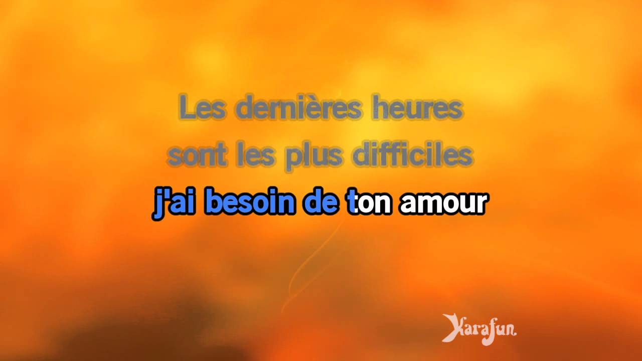 Karaoké Le lundi au soleil - Claude François *
