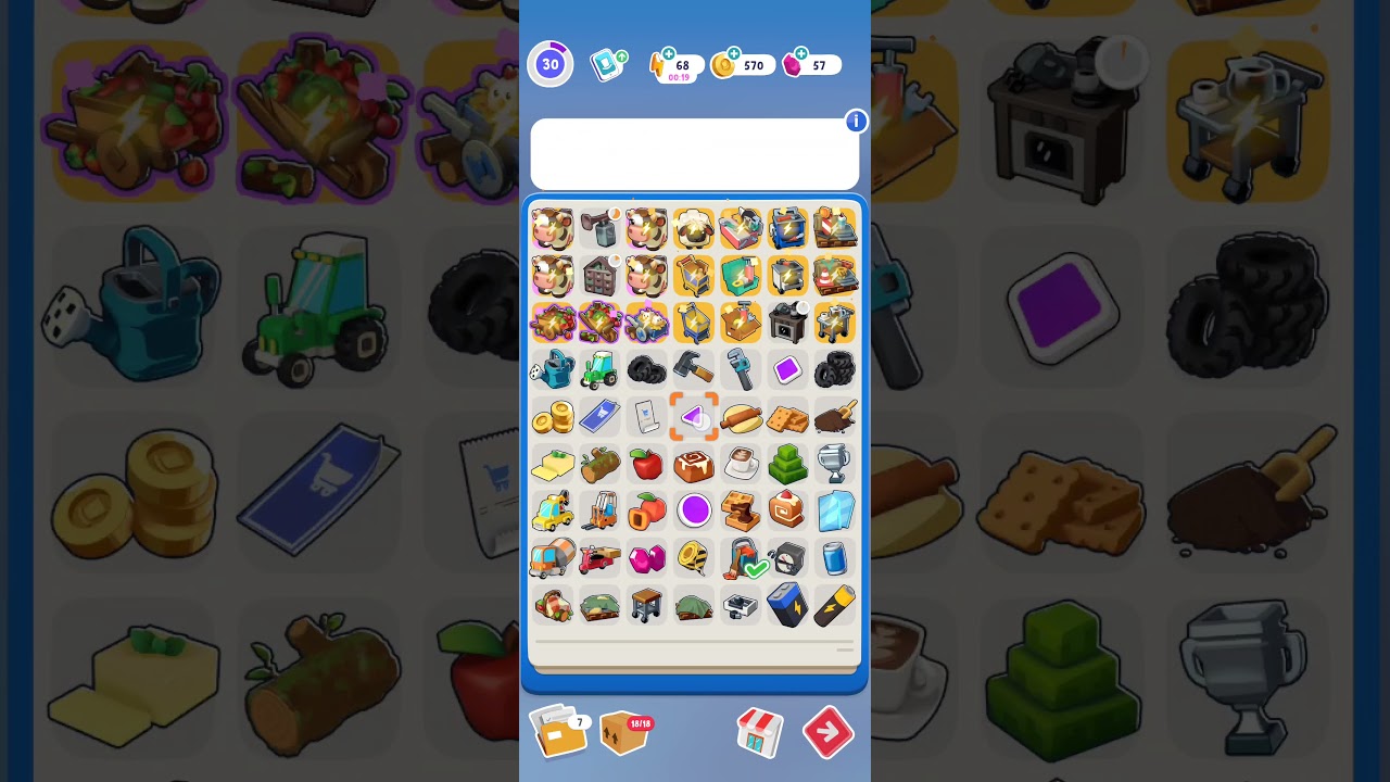 Merge Mayor Level 30 Tap small chests 9x before merging!!!
