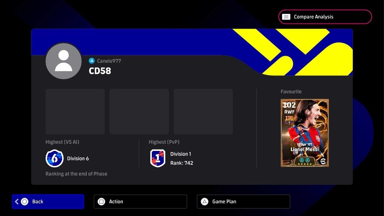 eFootball2026 Division meccs Rank 742