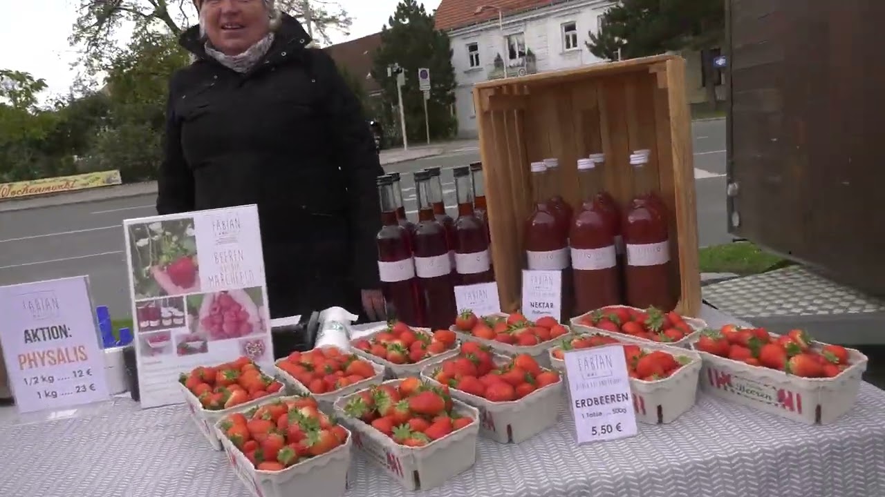 Groß Enzersdorf:  Besuch  am Frische Markt