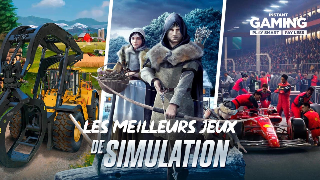 Les meilleurs jeux de simulation &agrave; faire d&egrave;s maintenant !