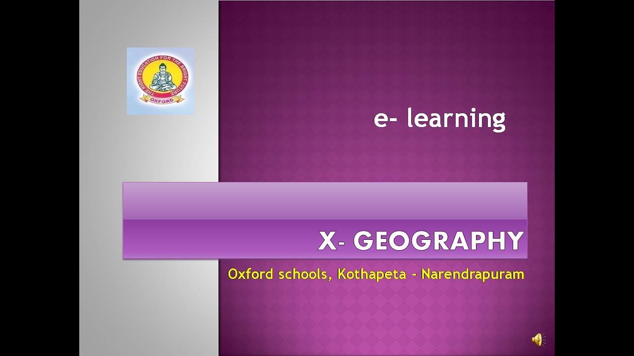 Class-X | Social Studies Lesson - 1 | AP Board | OXFORD - THE ABODE OF LEARNING