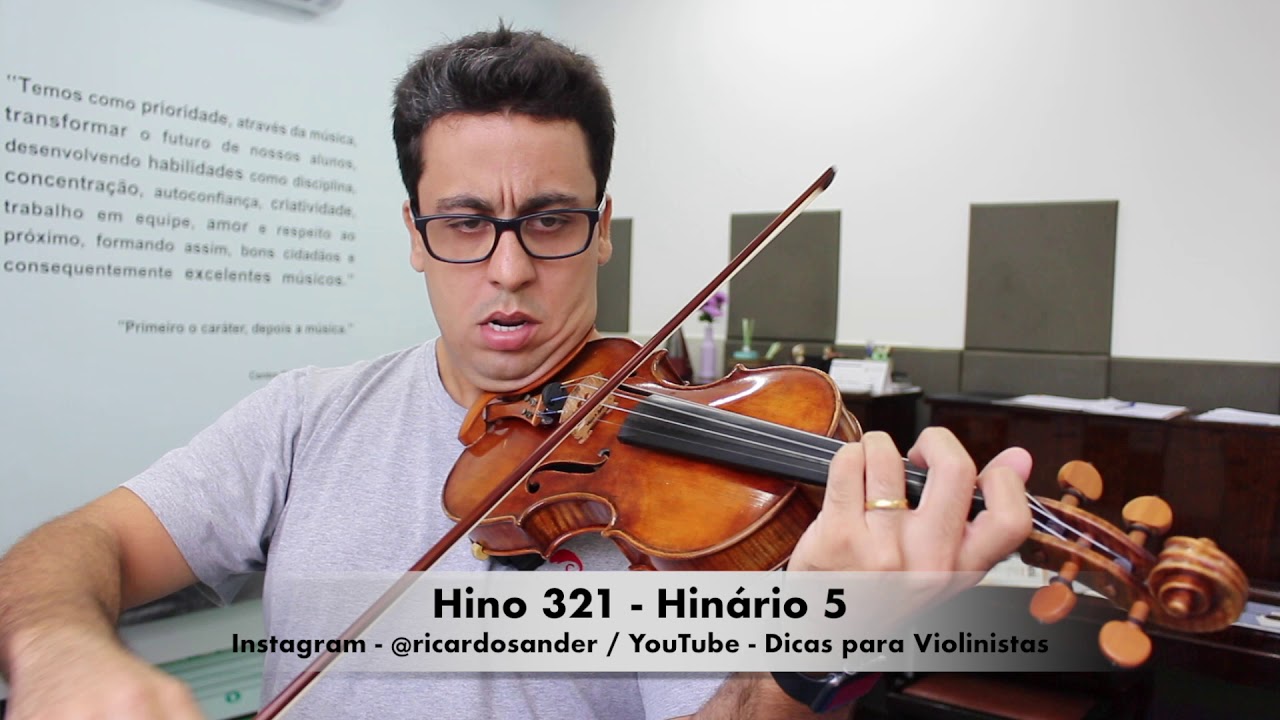Hino 321 Violino Hinário 5 CCB