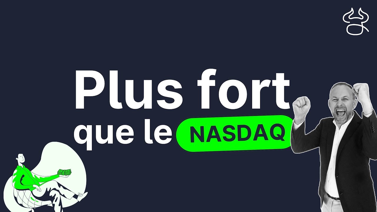 BOURSE: Plus fort que le NASDAQ, le meilleur indice boursier 2023.