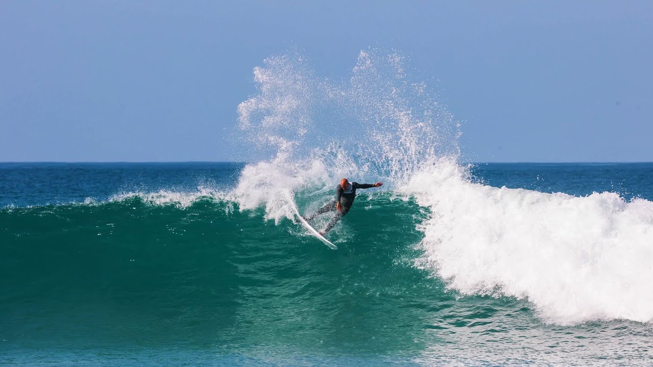 Kelly Slater Still Pushing Limits—Experimental Quad at J-Bay