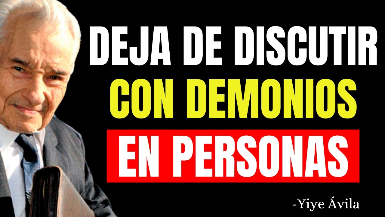 ¡DEJA de EXPLICARTE a los DEMONIOS en FORMA DE PERSONAS! - Yiye Ávila