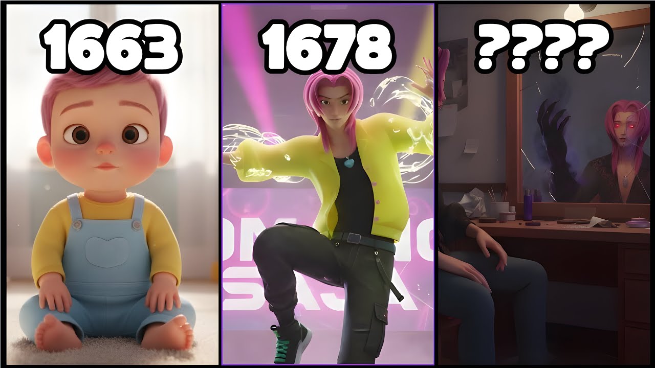 Evolution of Romance Saja 4K | From Baby to SAJA BOYS Era [ K-Pop Demon Hunters ] All characters
