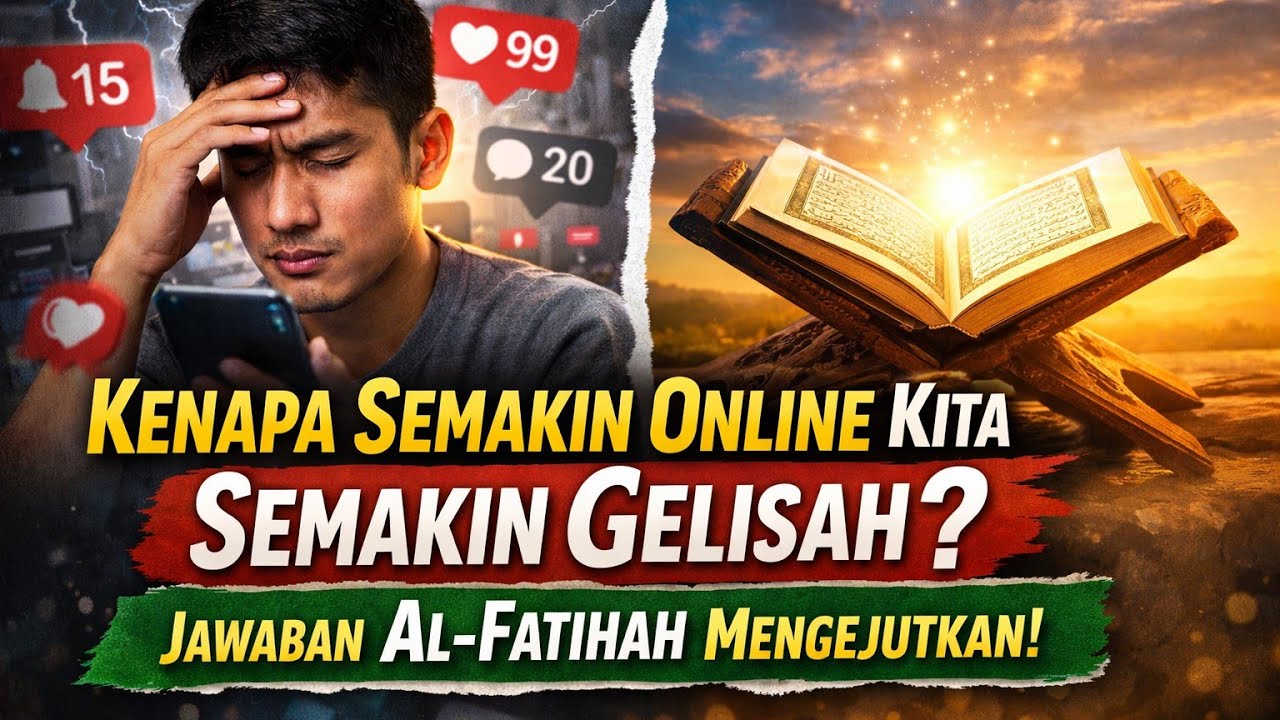 Kenapa Notifikasi Membuat Kita Cemas? Jawabannya Ada di Al-Fatihah