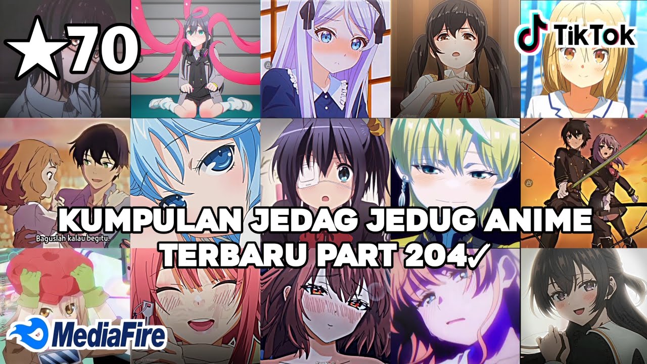 Случайная коллекция аниме jedag jedug tiktok часть 204✓