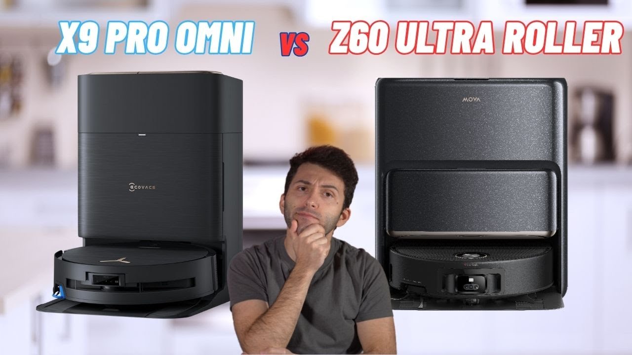 ECOVACS X9 Pro Omni o MOVA Z60 Ultra Roller? - Qual &egrave; il MIGLIORE ROBOT con RULLO LAVAPAVIMENTI?