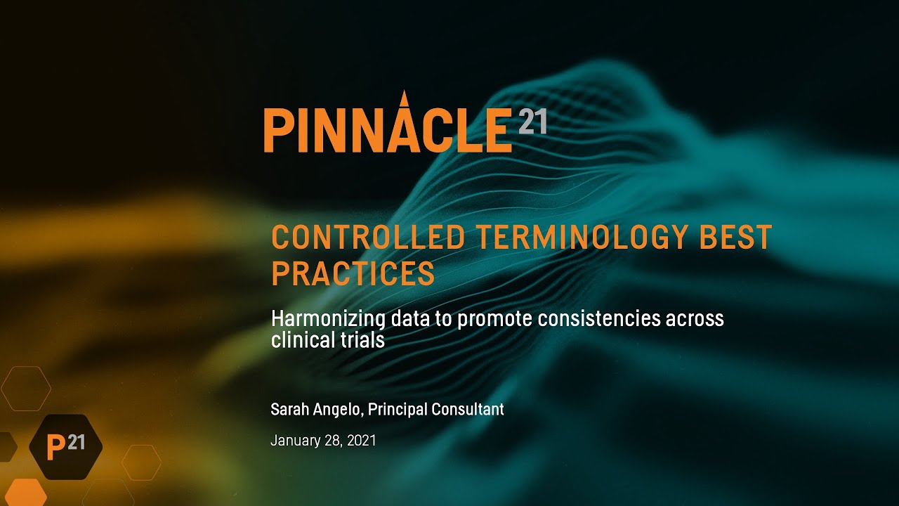 Controlled Terminology Best Practices