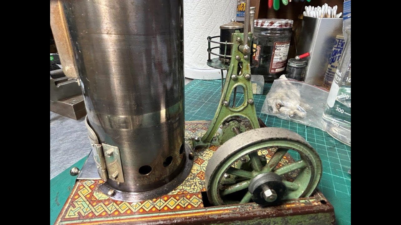a little Schoenner ship's steam engine