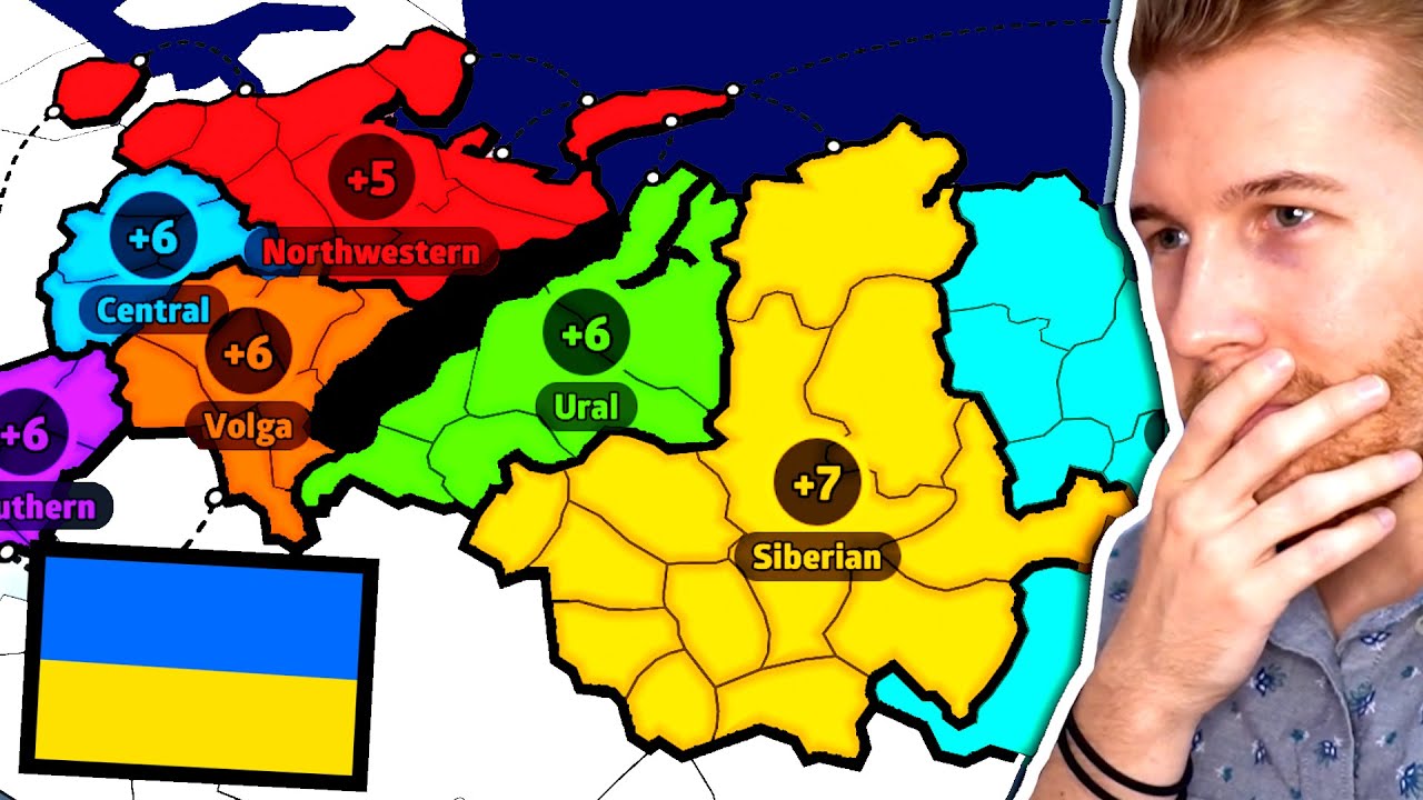 I Destroyed RUSSIA By Creating a 6 Front War (RISK)