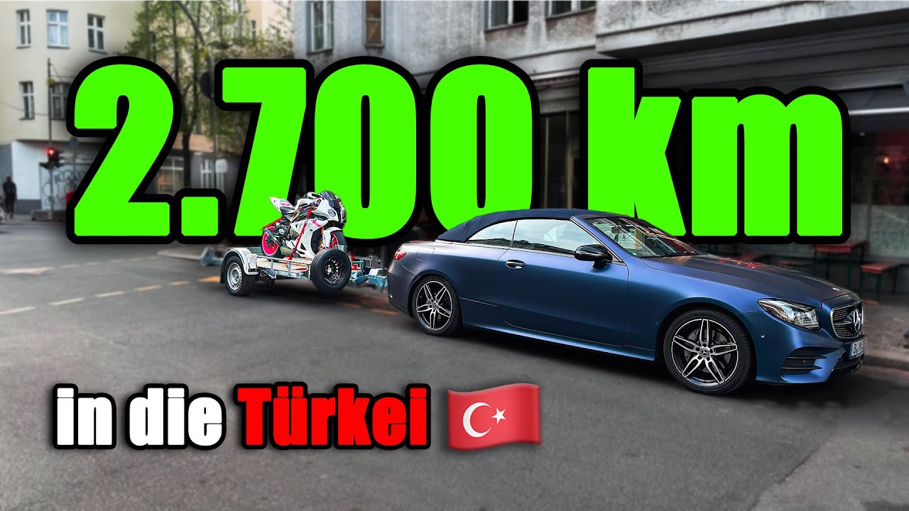 In die Türkei mit Auto und Bike!