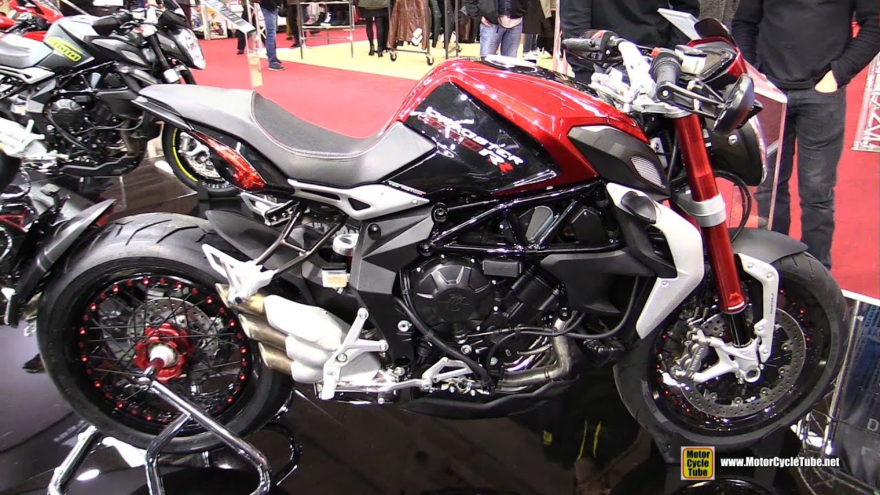2016 MV Agusta Brutale 800 Dragster RR - Walkaround - 2015 Salon de la Moto Paris