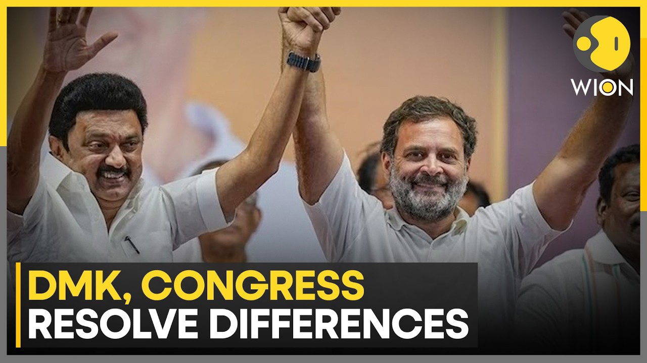 DMK, Congress Resolve Differences Ahead of Rajya Sabha Elections | WION