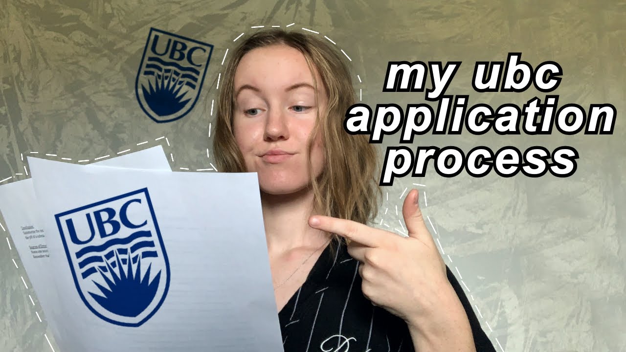 my UBC application process