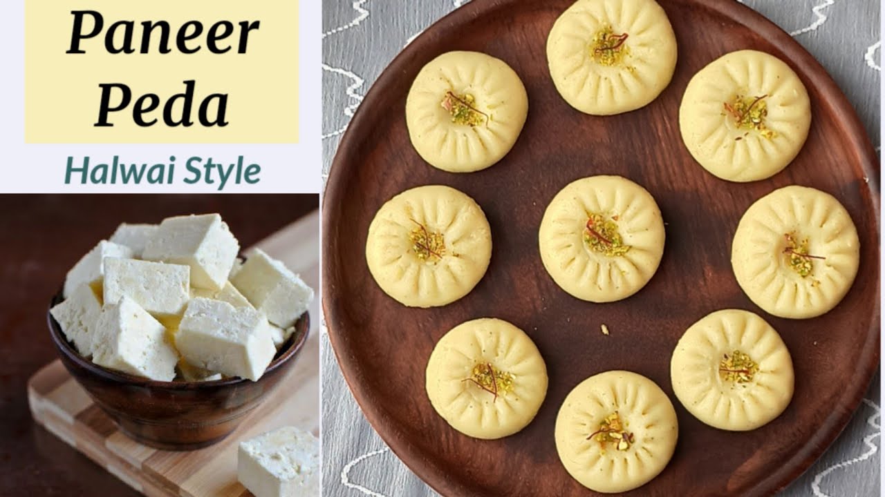Paneer Peda ना मावा ना चाशनी न मलाई 10 मिनट में हलवाई जैसा पेड़ा घर में | PANEER PEDA | Indian Sweet