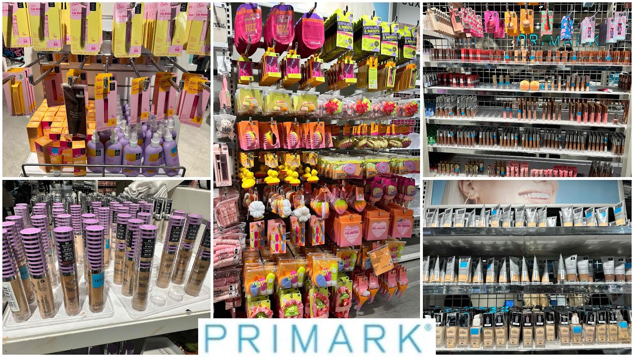 Primark makeup and beauty products new collection / April 2024
