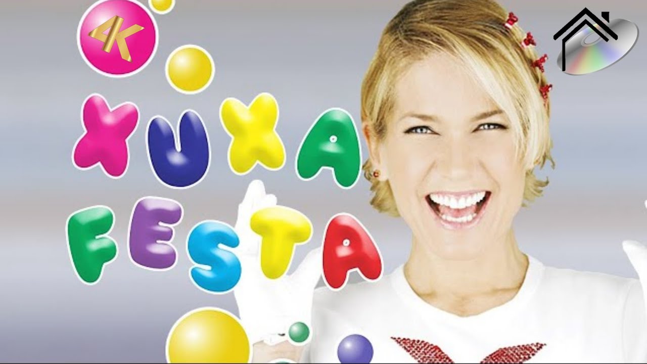 Menu de DVD-Xuxa Festa/XSPB 6 (De 2005) Em 4K