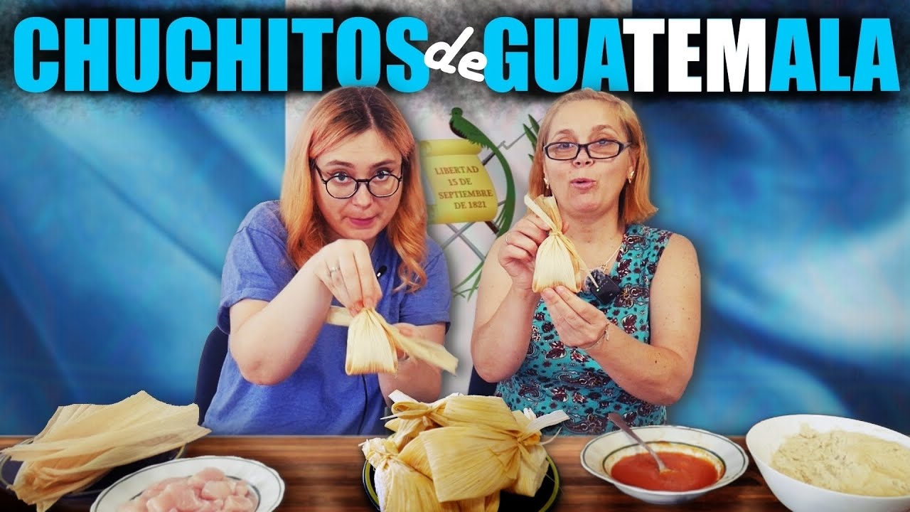 Mi MAMÁ UCRANIANA hace CHUCHITOS GUATEMALTECOS
