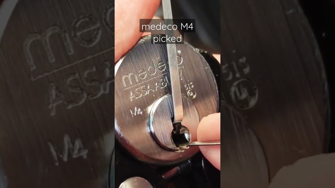 medeco M4 picked - link to full video in description!