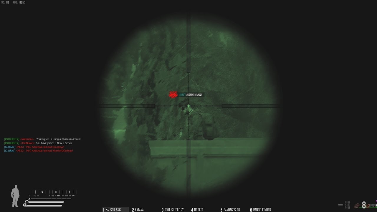 Infestation NewZ - PvP Sniping in Campos CIty