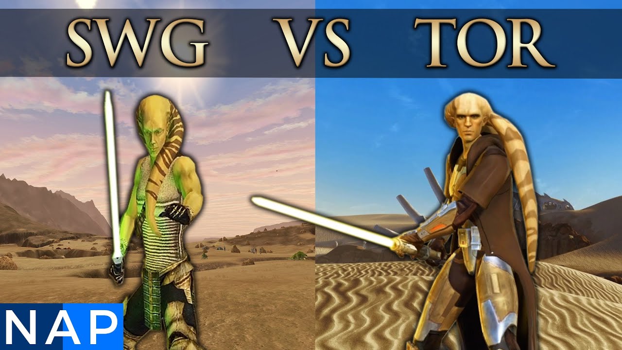 SWG Vs SWTOR (Star Wars Galaxies Vs The Old Republic) in 2023