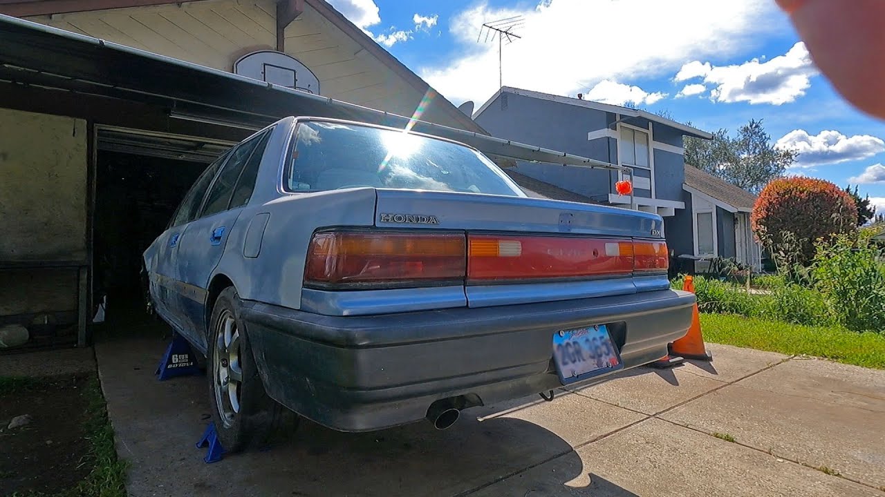 K20 EF Sedan Almost Ready for Vinyl ! Final Body Prep