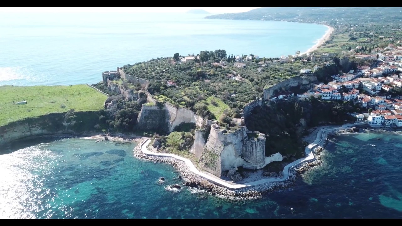 VIDEO: GRECIA DESDE EL AIRE: KORONI, PELOPONESO (GRECIA) 4K