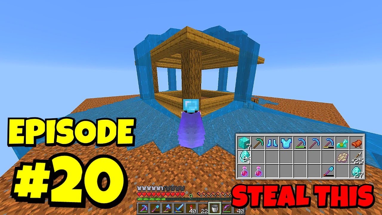 i made a secret base people can grief and steal... (CraftNite #20)