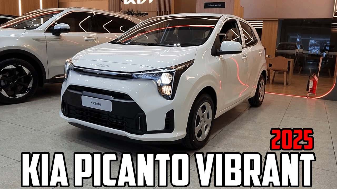"¡Descubre el Kia Picanto Vibrant 2025! Compacto, Moderno y Sorprendente 🚗✨ 