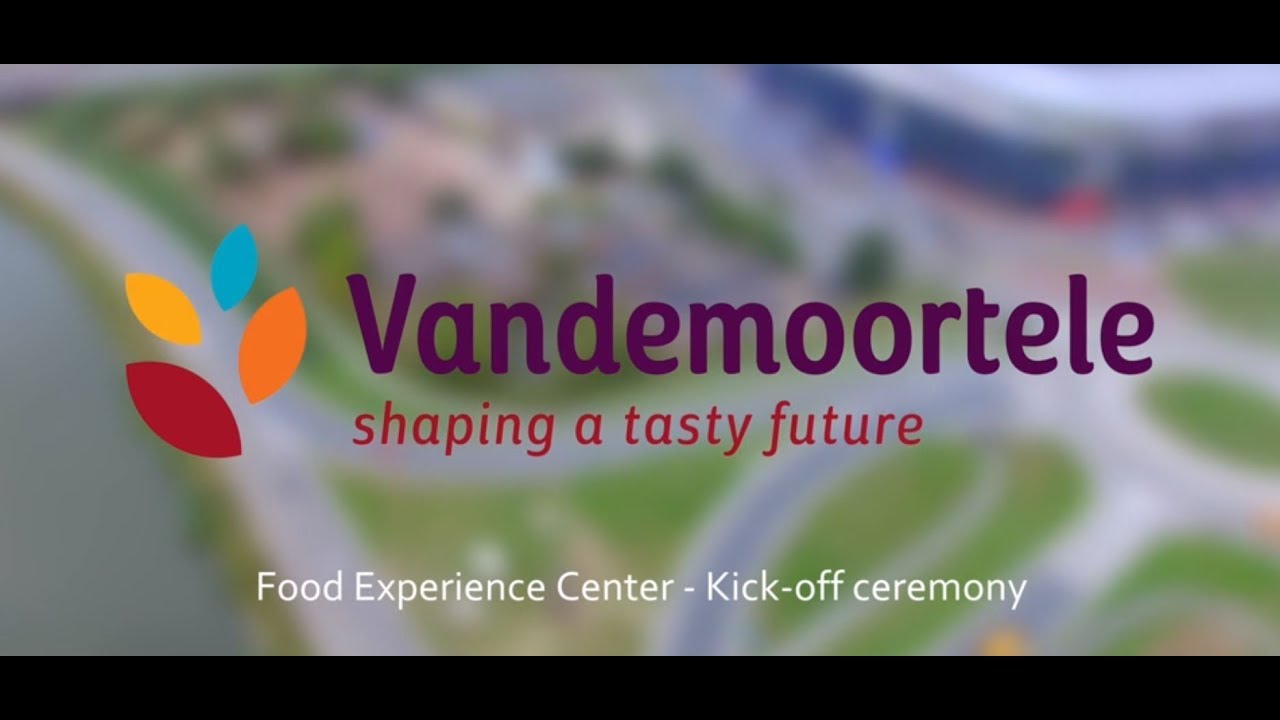 Kick-off ceremony - Laying of the first stone of the Vandemoortele Food Experience Center