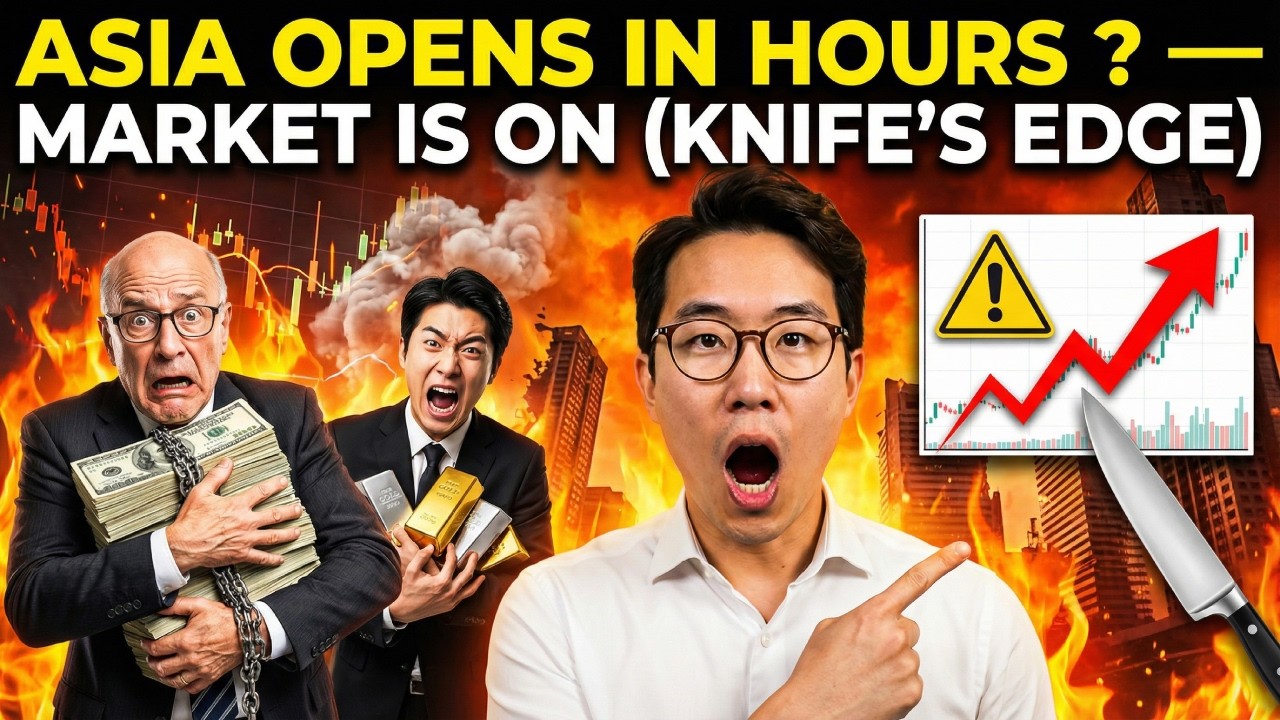 Asia Opens in Hours: and the Market Is on a (Knife’s Edge)