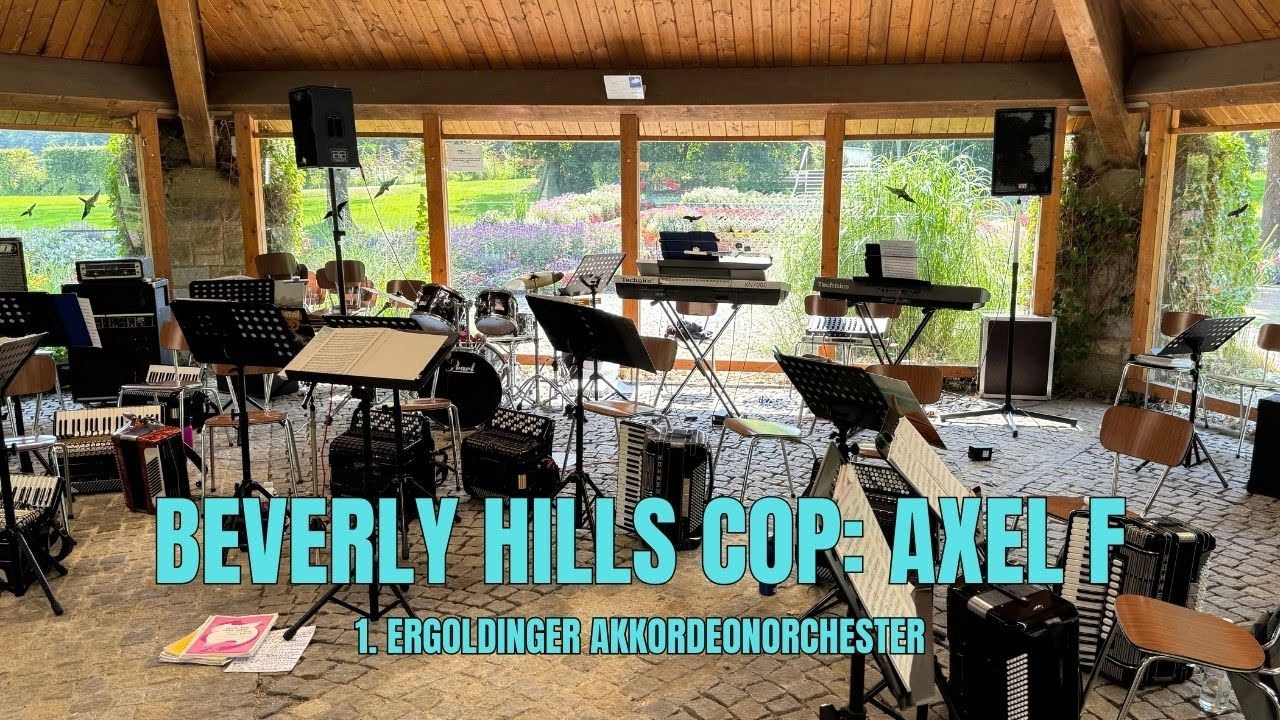 1. Ergoldinger Akkordeonorchester: Kurkonzert Bad Kötzting - Beverly Hills Cop: Axel F