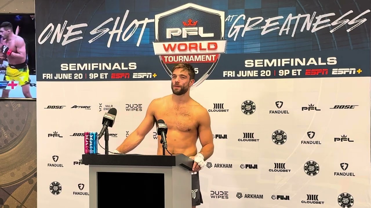 Pfl media conference post fight wichita ks