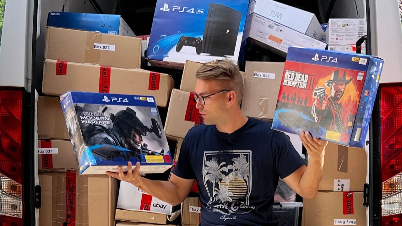 10 Paletten 12.000€ Retro Store gekauft! | Unglaubliche Funde