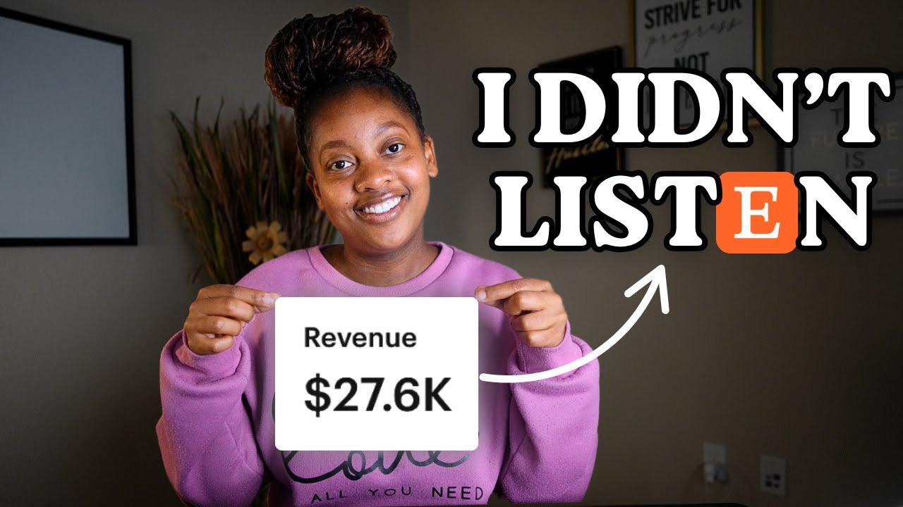 How I Made $27,634 on Etsy Without All the Crazy Advice