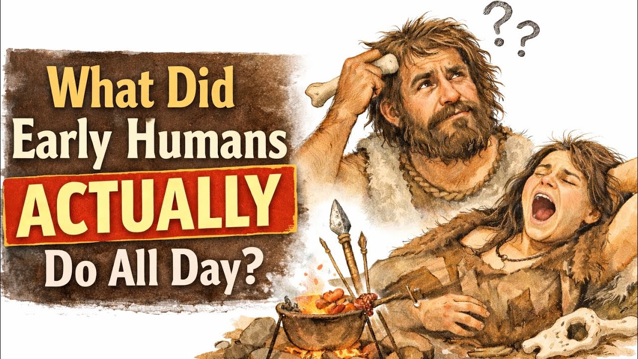 What Did Early Humans ACTUALLY Do All Day? | History for Sleep