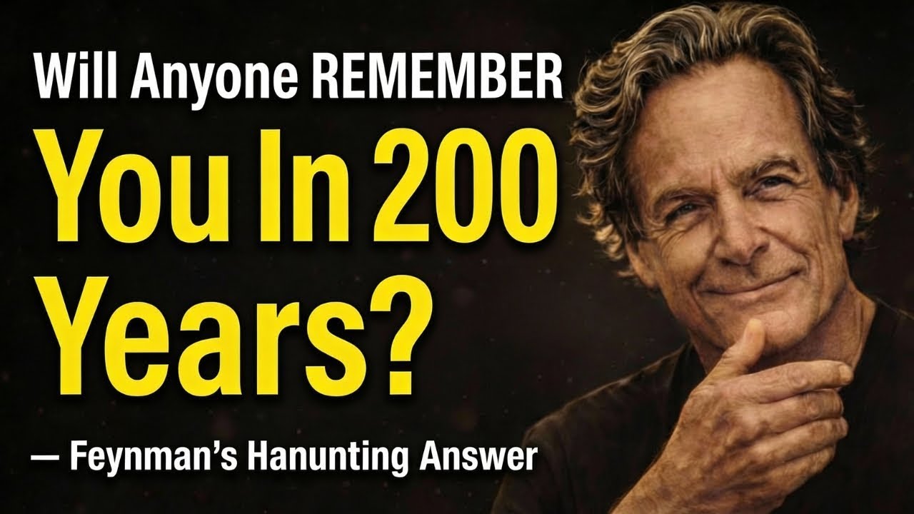 Will Anyone REMEMBER You In 200 Years.Richard Feynman (the physicist)