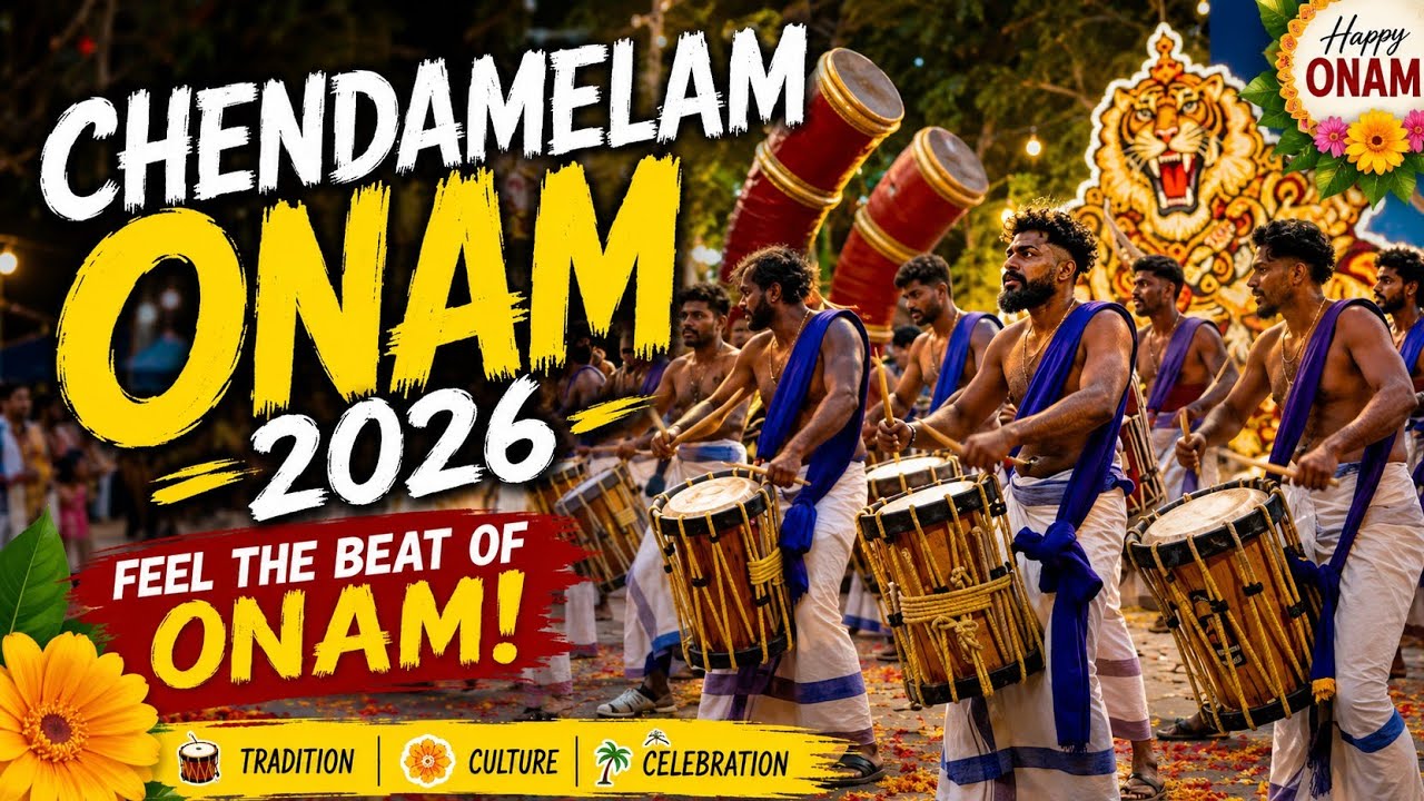 Chendamelam Onam 2026 | Onam Beats 🔥🎉