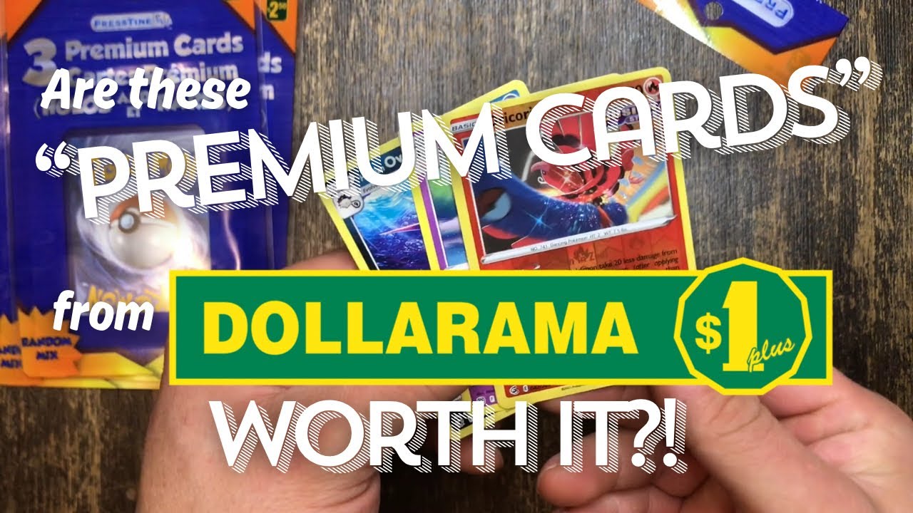 Are these “Premium” Pokémon Cards from Dollarama worth it?!