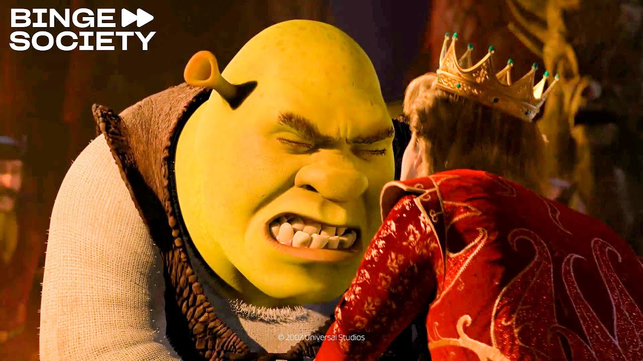 Shrek Tercero | El Discurso de Arturo