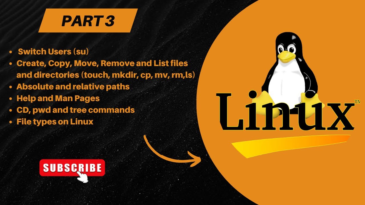 Part - 3 | Linux Basic Commands - 1 | Linux Commands for Beginners | Free Linux Course