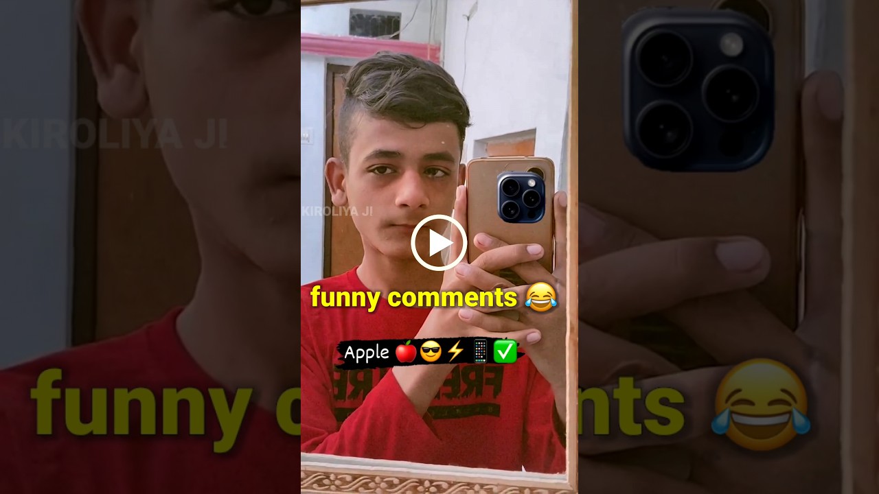 Apple 🔥😂 | Instagram funny comments |funny video #shorts #comedy