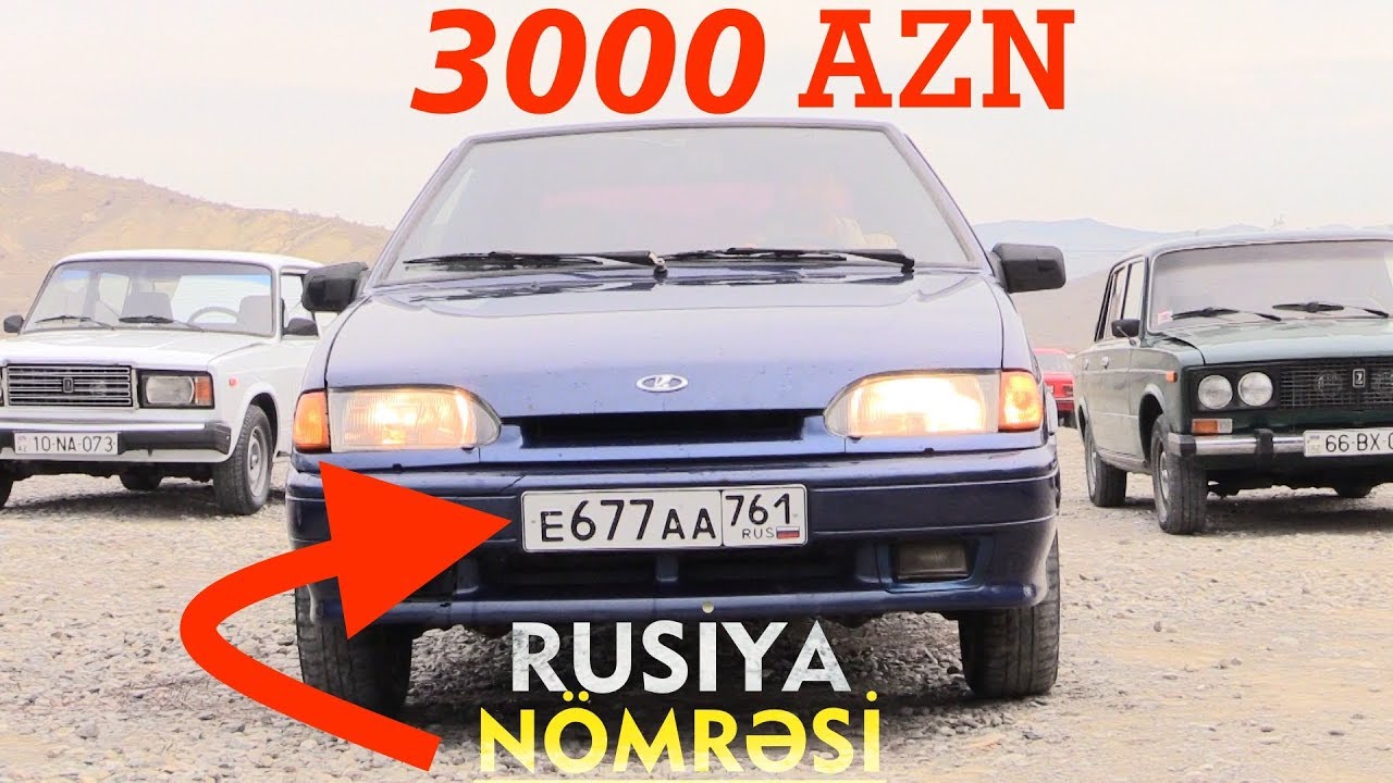 Rus N&ouml;mrəsi ilə Ucuz Maşın Almaq - YARI QİYMƏTİNƏ VAZ