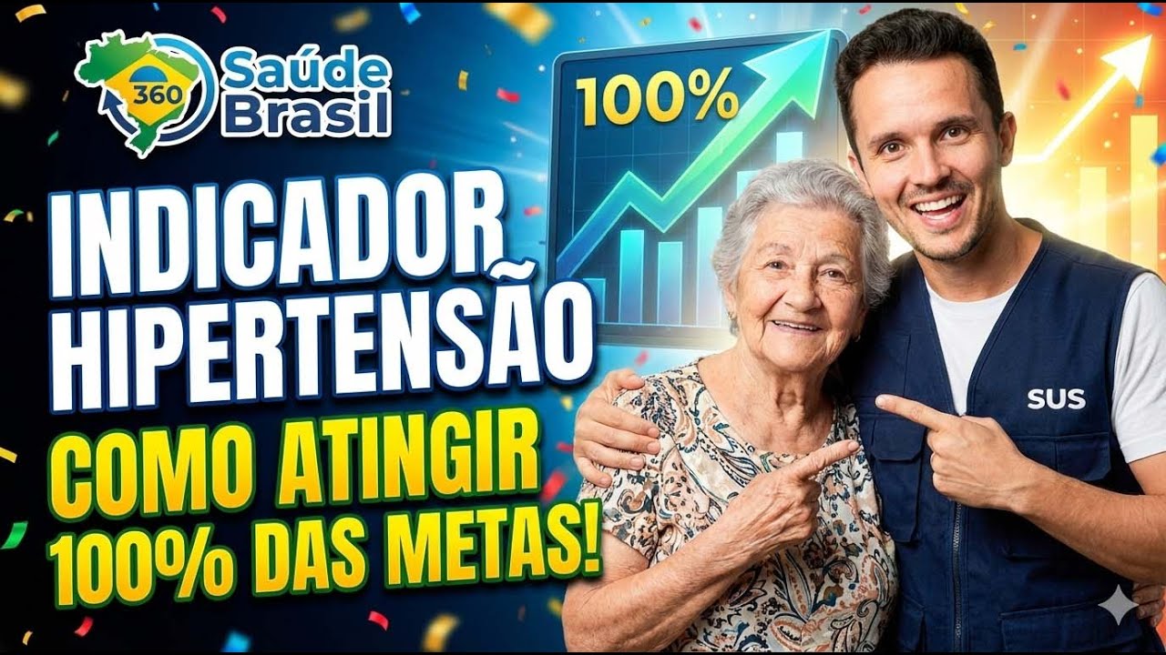 Indicador Hipertensão (Saúde Brasil 360): Como Atingir 100% das Metas