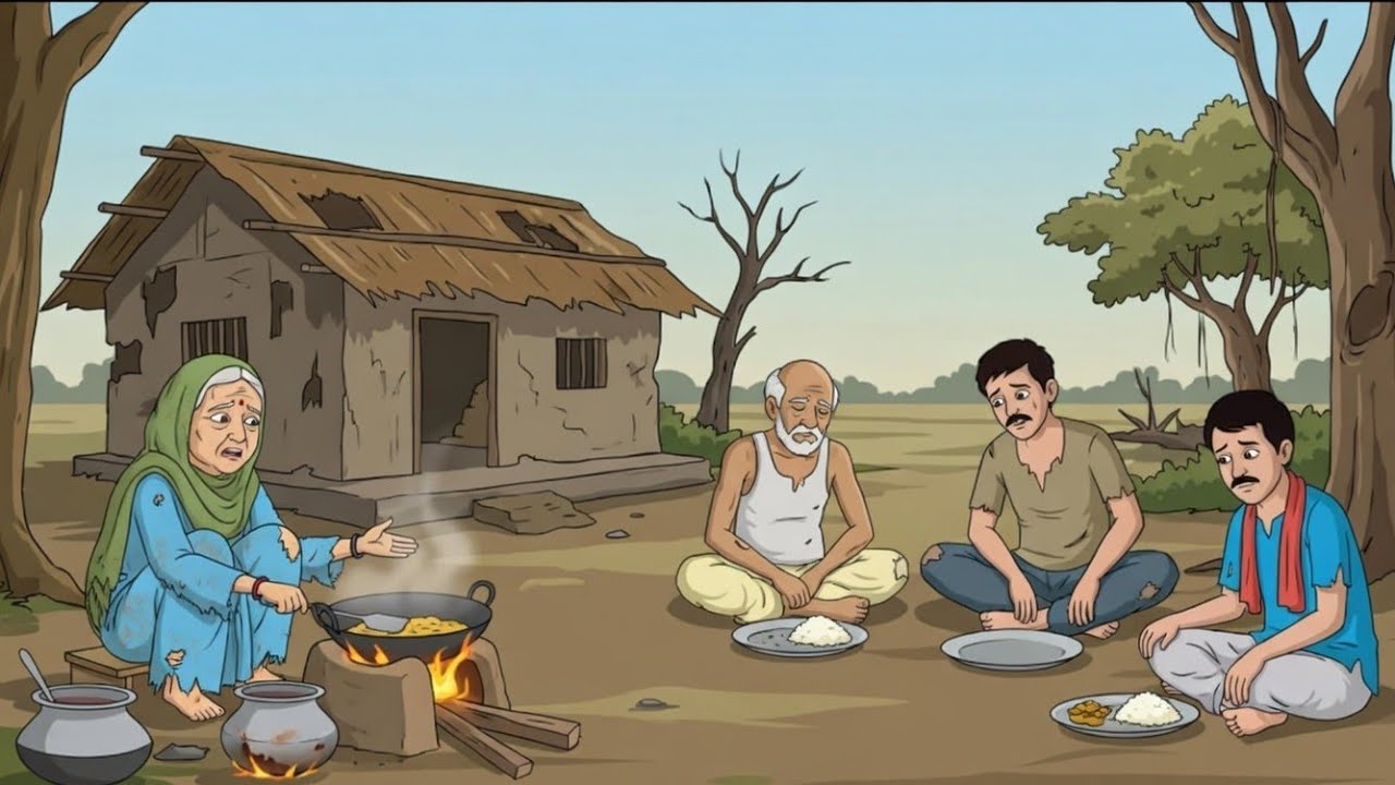 الأسرة الفقيرة اتهمهم صاحب منجم الذهب بالسرقة وطردهم لكن ماخفي كان أعظم... عادو بعد غياب وهم...