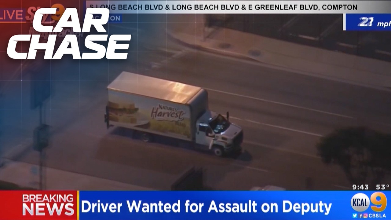 He stole a bread truck then tried to assault an on-duty officer with it!
