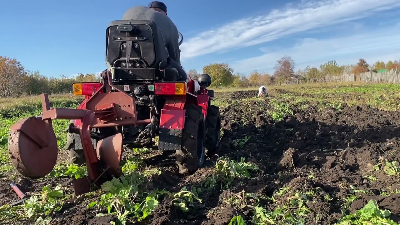 МТЗ 132 / Вторая вспашка